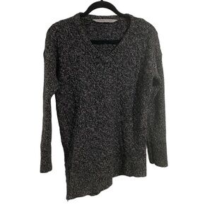 Athleta sweater northern lights knit v neck soft cashmere‎ blend small warm soft
